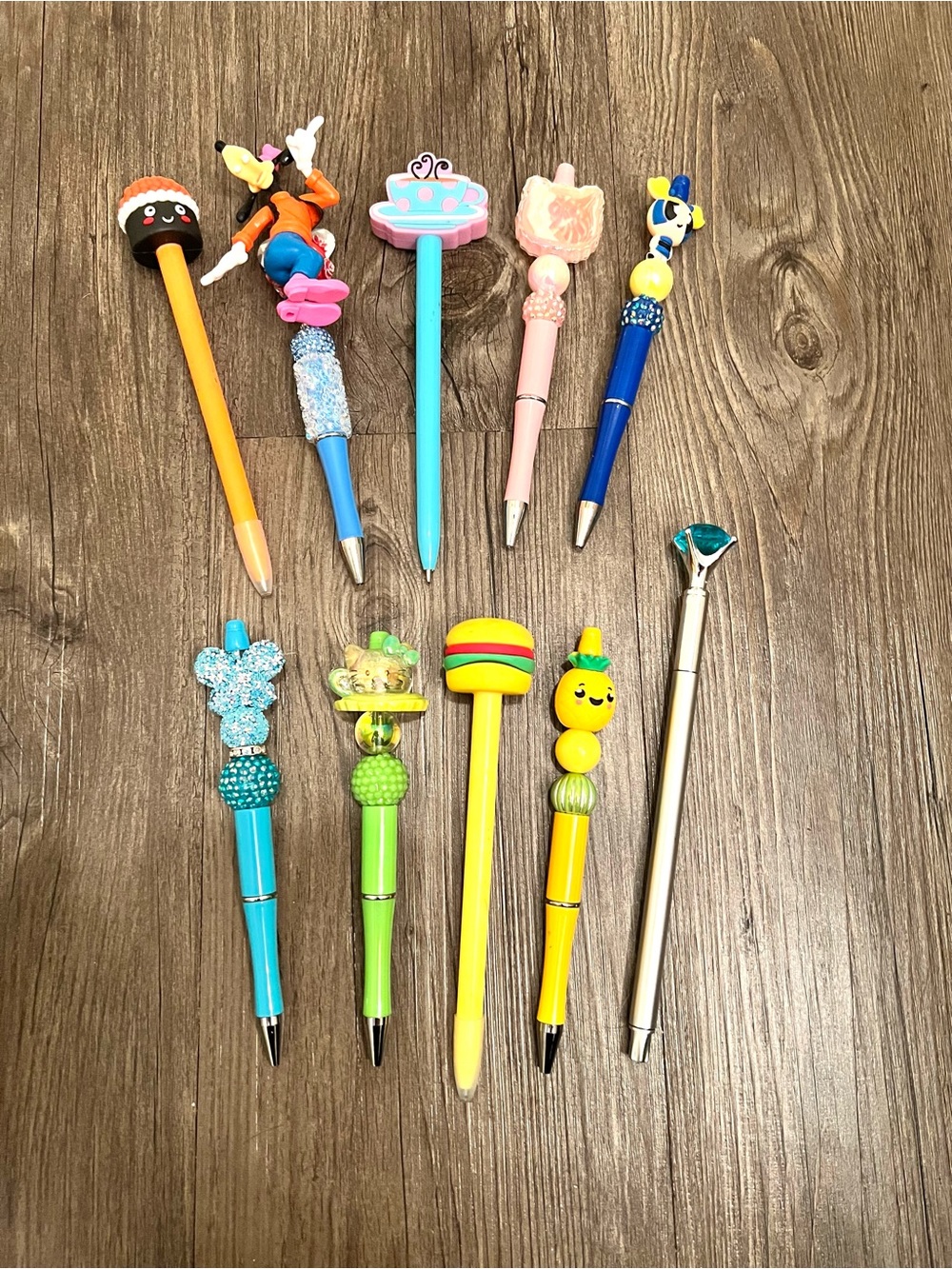Character Pens - Assorted Bright Colors